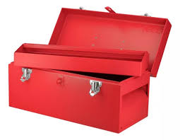 [URR-D3] CAJA PARA HERRAMIENTA 16 " X7 "  METALICA PARA USO PESADO