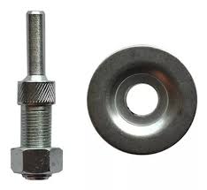 [TEN-546] ADAPTADOR PARA TALADRO CON VASTAGO DE 5/16" X 3" PARA MONTAR RUEDAS ABRASIVAS TIPO 1