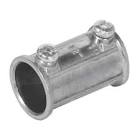 [SUR-136828] COPLE PARA TUBO CONDUIT RECTO 1" DE PARED DELGADA ZAMAC CROMO SATINADO