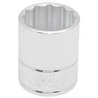 [SUR-F5826M] DADO CUADRO 1/2"X26MM CORTO 12 PTAS.