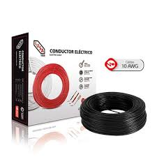[SUR-136914] CABLE ELECTRICO CAL.10 COLOR NEGRO