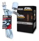 [ADI-2640] EXTENSION ELECTRICA CASERA CON SOCKET 3.0 MTS  CAL. 16
