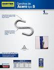 [SUR-GANS3] GANCHO "S" PARA CABLE DE 3/16" CAPACIDAD 13 KG