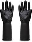 [SUR-137407] GUANTE DE LATEX TALLA GRANDE NEGRO PARA PINTAR Y USOS MULTIPLES ALTA RESISTENCIA