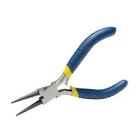 [FOY-142224] PINZA PARA ELECTRONICA 4.3/4" PUNTA REDONDA SIN CORTE MORDAZA LISA RECTA