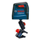 [BOS-1063-B11-OU] NIVEL LASER AUTOAJUSTABLE DE LINEAS MULTIPLES 12 MT CON SOPORTE MM2 (GLL 30)