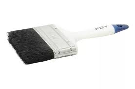 [FOY-142657] BROCHA 5" BLANCA PUNTA AZUL