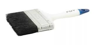 [FOY-142658] BROCHA 6" BLANCA PUNTA AZUL