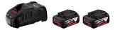 [BOS-1600A015TD] JUEGO DE 2 BATERIAS DE 18 V LI-ION 3.0 AH Y CARGADOR RAPIDO