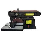 [SUR-LE612] LIJADORA ESTACIONARIA 2 EN 1 DISCO 6" VEL 3450 PRM BANDA 4" X 36" VEL 658 RPM 550 W 1/2 HP