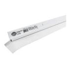 [LOC-LGP100B] GUARDAPOLVOS 1MT DE ALUMINIO PARA TODO TIPO DE PUERTAS COLOR BLANCO
