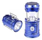 [SUR-LICA02] LINTERNA PARA CAMPAMENTO RECARGABLE DE PLASTICO DE LED 5 W 110/220 V Y SOLAR