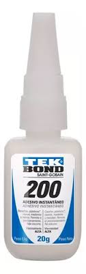 [TEK-86975] ADHESIVO INSTANTANEO USO INDUSTRIAL VISCOSIDAD CP 1.4 A 1.8 20 GR (0.70 OZ) APLICADOR A (200)