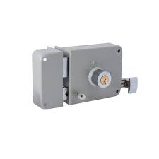 [LOC-14CS] CERRADURA SOBREPONER INSTALA FACIL LLAVE PUNTOS DERECHA