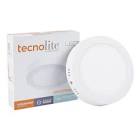 [SUR-LLS12R] LAMPARA TIPO PANEL LED 12 W REDONDA DE SOBREPONER 720 LM LUZ DE DIA