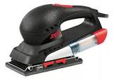 [SKI-7351] LIJADORA ORBITAL 1/3 HOJA 200 W 26000 OPM DISPOSITIVO RECOLECTOR DE POLVO