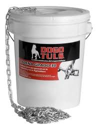 [SUR-150847] CADENA GALVANIZADA 1/8 " GRADO 30 CUBETA 25 KG