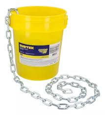 [SUR-150851] CADENA GALVANIZADA 1/4 " GRADO 30