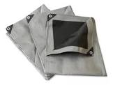 [SUR-LR3X3] LONA 3.0X3.0 MTS (10X10 FT) COLOR GRIS USO RUDO