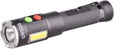 [URR-LRU6A] LINTERNA RECARGABLE 600LM CON ALARMA 3.7 V DE ALUMINIO