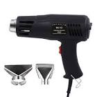 [SKI-8003AF] PISTOLA DE CALOR 1200 W TEMP.VARIABLE 50/350/450 CON 4 BOQUILLAS Y MALETIN PLASTIC