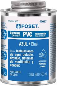 [OME-CA100012] CEMENTO PARA PVC AZUL 500ML