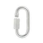 [SUR-151522] ESLABON DE ACERO CON SEGURO 1/4" X 2 1/2" CAPACIDAD 400 KG