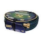 [SUR-M12T25] MANGUERA PARA JARDIN ARMADA 1/2" (13MM) X 25MT CON CONECTORES DE METAL TRAMADA VERDE 3 CAPAS
