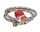[BOR-GA.5/16.1.5] MANGUERA PARA GAS FLEXIBLE DE ALUMINIO 1.5MT SALIDA 3/8"X3/8"