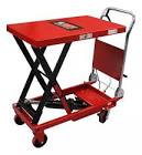 [SUR-MEL3] GATO TIPO MESA ELEVADORA HIDRAULICA 300 KG ALTURA 27-90 CM MESA 82CMX50CM
