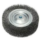 [PER-100106] CARDA CIRCULAR ALAMBRE ONDULADO 6"X0.014"X1.1/8"X1/2" ACERO