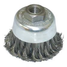 [PER-100520] CARDA BROCHA ALAMBRE ONDULADO 3/4"X0.014"1/4" CON VASTAGO ACERO