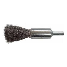 [PER-100529] CARDA BROCHA ALAMBRE ONDULADO 5/8"X0.006"X1/4" CON VASTAGO ACERO