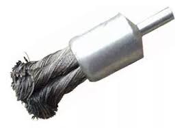 [PER-100551] CARDA BROCHA ALAMBRE TRENZADO 7/8"X0.013"X1/4" CON VASTAGO ACERO