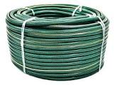[BOR-TV.1.100] MANGUERA PARA JARDIN EN ROLLO 1" (25MM) X 100MT TRAMADA VERDE