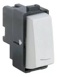 [MOD-E2001PTL] APAGADOR ELECTRICO SENCILLO 16AX 127-277V COLOR BLANCO