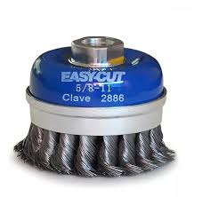 [URR-18CT35S] CARDA COPA ALAMBRE TRENZADO 3"X0.50"X5/8-11