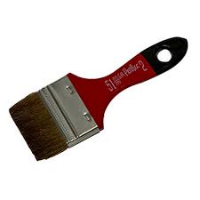 [PER-B00312] BROCHA 1"  SUPER FINA MANGO CORTO