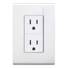 [MOD-E6028BN] CONTACTO ELECTRICO CON PLACA POLARIZADO DUPLEX Y ATERRIZADO 2P+T 15 A 127 V COLOR BLANCO