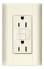 [MOD-E6028GFG6] CONTACTO ELECTRICO CON PLACA DOBLE ICFT 15A 127V AUTOPROTEGIDA COLOR MARFIL