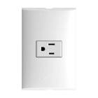[FOR-FZA29S1] CONTACTO ELECTRICO CON PLACA SENCILLO 2P+T CON PROTECCION INFANTIL 15A 127V