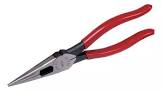 [URR-2292G] PINZA PARA ELECTRICISTA 8.9/16"  DE PUNTA LARGA CORTE LATERAL