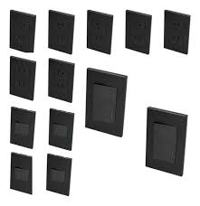 [SUR-P607N] APAGADOR ELECTRICO SENCILLO 1/1 SIN PLACA 16 A DE ABS Y COBRE NEGRO