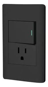 [SUR-P609N] APAGADOR ELECTRICO SENCILLO 3 VIAS PARA ESCALERA 1/2 SIN PLACA 16 A DE ABS Y COBRE NEGRO
