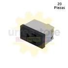 [SUR-P610N] CONTACTO ELECTRICO SENCILLO ATERRIZADO 1/3 SIN PLACA 16 A DE ABS Y COBRE NEGRO