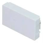 [SUR-P613B] MODULO CIEGO 1/3 DE ABS BLANCO