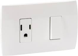 [SUR-P624N] APAGADOR ELECTRICO SENCILLO CON CONTACTO ATERRISADO 1/2 CON PLACA 16 A DE ABS Y COBRE NEGRO