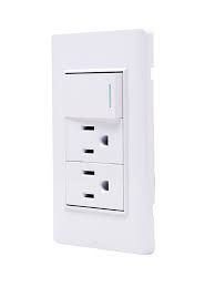 [SUR-P625B] APAGADOR ELECTRICO SENCILLO CON 2 CONTACTOS ATERRISADOS 1/3 CON PLACA 16 A DE ABS Y COBRE BLANCO