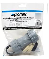 [COF-NM-D02] ACOPLE DE COMPRESION 3/4" DE PVC