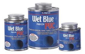 [PRE-9604] CEMENTO PARA PVC AZUL 236ML WET BLUE